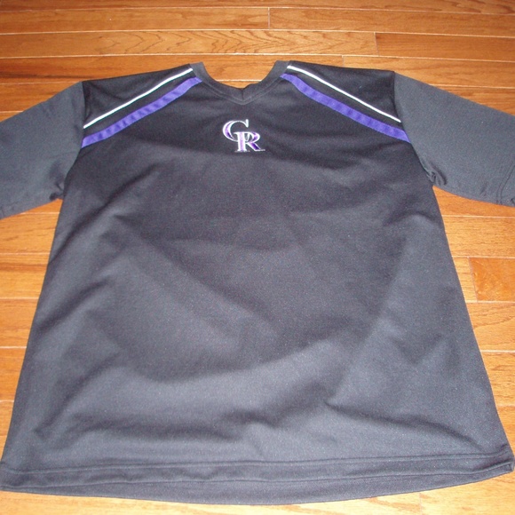 Rockies Short Sleeve Shirt MLB Genuine Merchandise - Picture 1 of 3